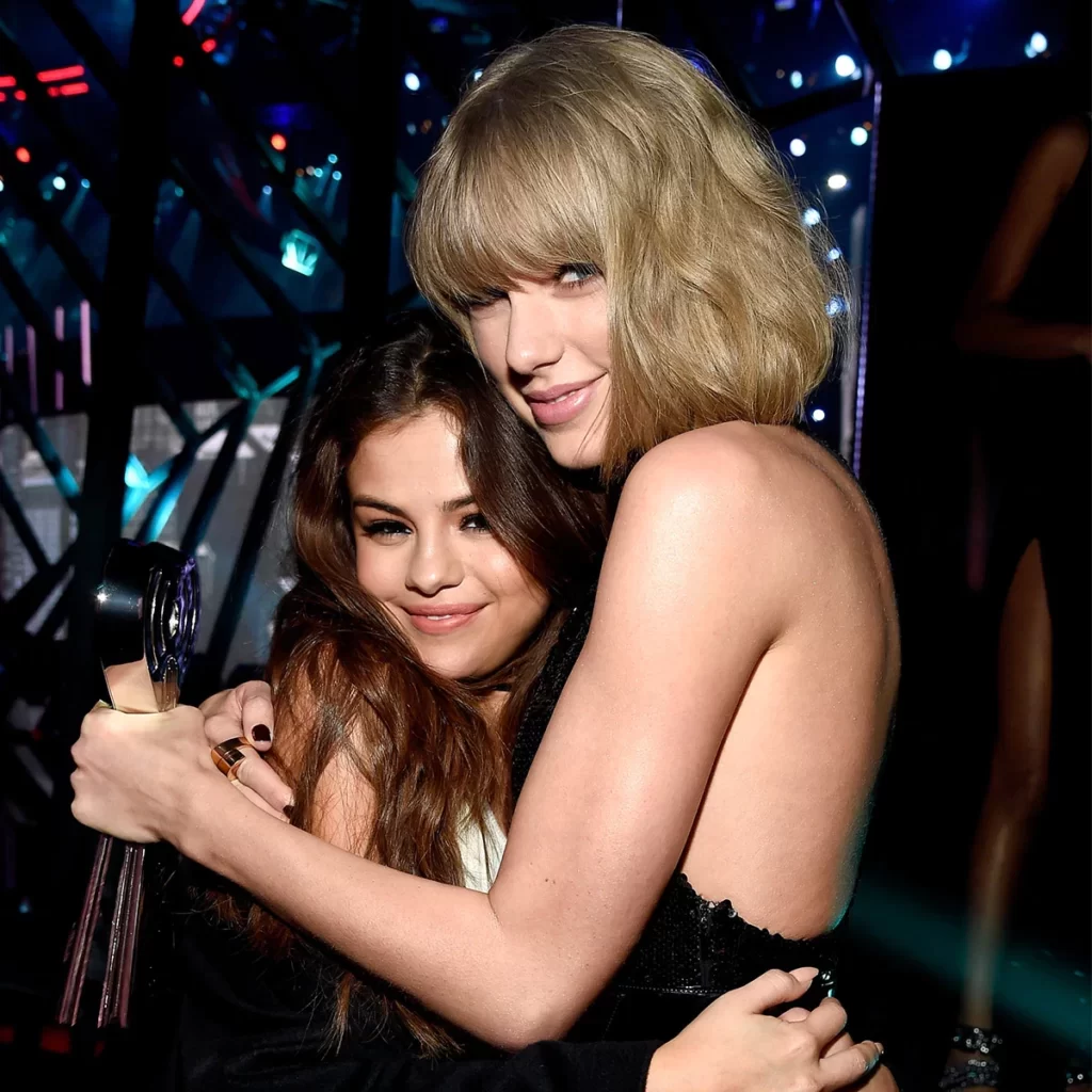 Selena Gomez Defends Best Friend Taylor Swift After Video of Hailey Bieber Diss Resurfaces 1024x1024 1