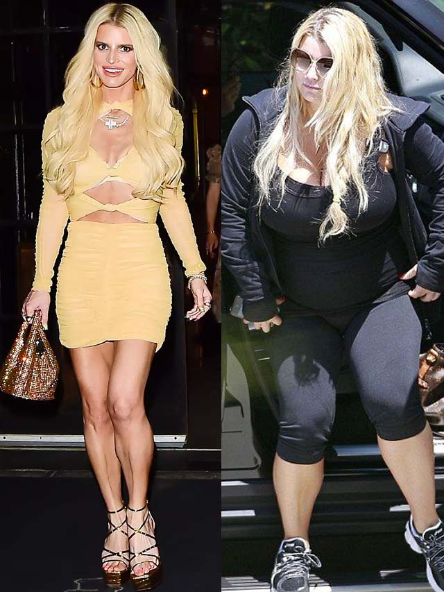 How did Jessica Simpson lose 100 lbs?