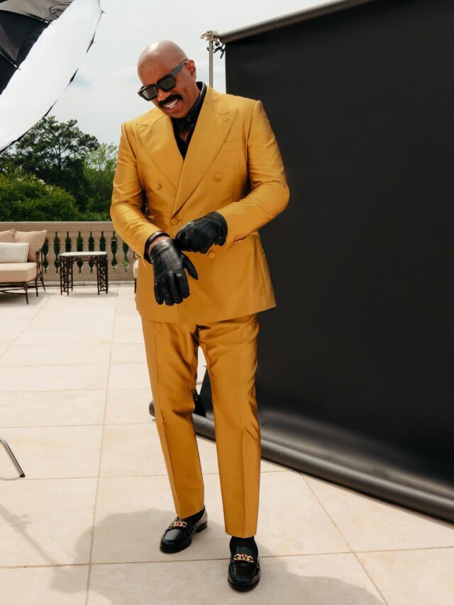 Who picks out Steve Harvey suits?