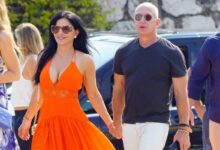 Jeff Bezos and Lauren Sanchez